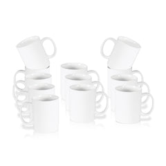 12oz Coffee Mugs – Ideal for Hot Beverages, Microwave & Dishwasher Safe