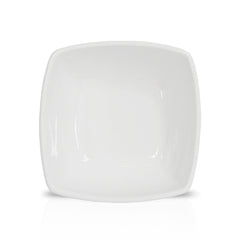 3 Inch Sauce Bowl 4oz – Pearl White Porcelain Small Square Bowl for Dips, Sauces, Condiments