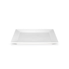 Pearl White Dessert Plates – 7 Inch Square, Premium Porcelain