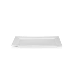 Pearl White Serving Platters – 14×8 Inch Rectangular, Premium Porcelain