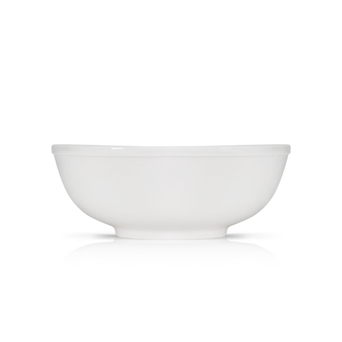 7.5" Cereal Bowl 40oz – White Porcelain Round Bowl for Cereals, Soup, Salad