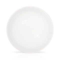 Pearl White Serving Platters – 14 Inch Round, Premium Porcelain