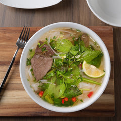 7.5" Cereal Bowl 40oz – White Porcelain Round Bowl for Cereals, Soup, Salad